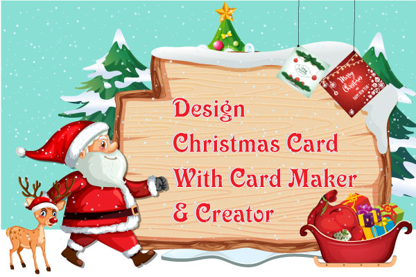 christmas card maker and creator