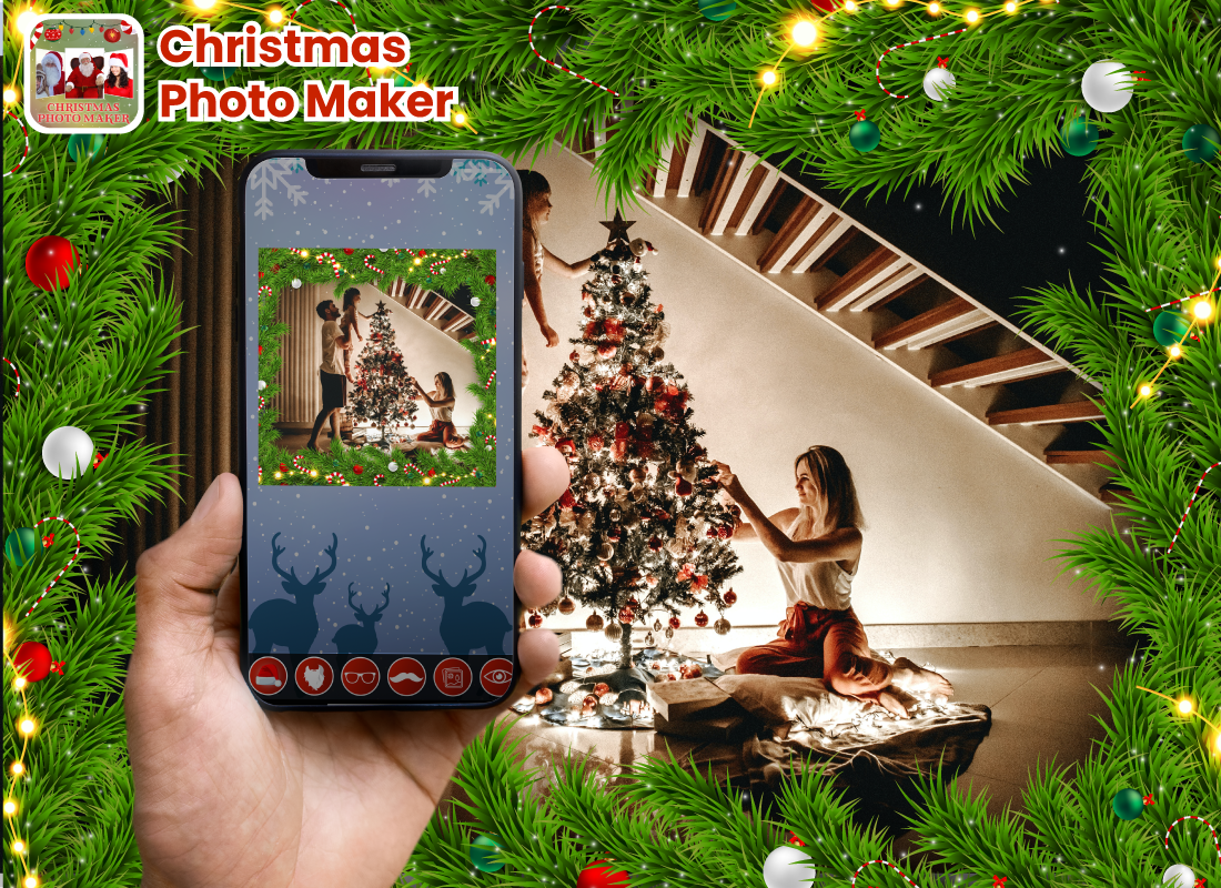 christmas photo editor