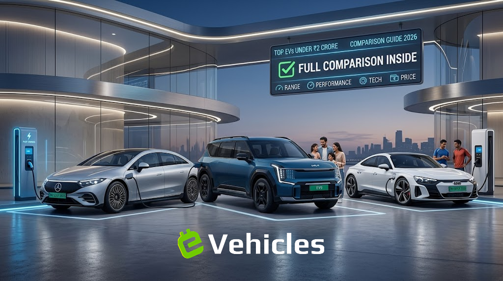 Top electric cars under &Atilde;&cent;&Acirc;&Acirc;&sup1;2 crore in India &Atilde;&cent;&Acirc;&Acirc; EQS, EV9, and e-tron GT comparison